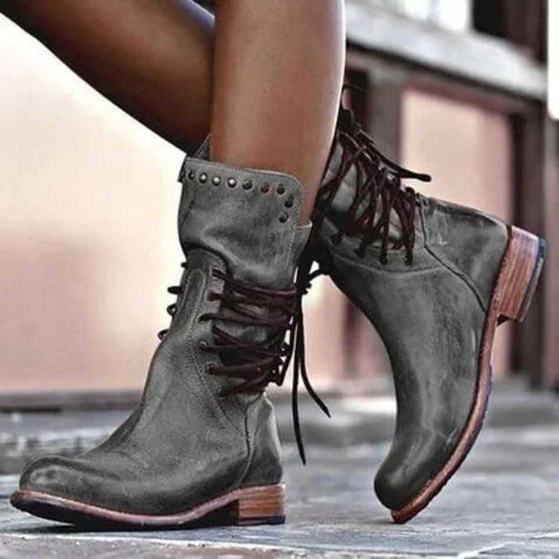 Maura | Lace-up Boots