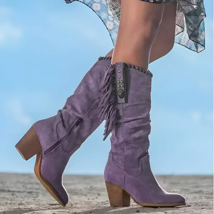 Mara™ - Stylish Cowboy Boots