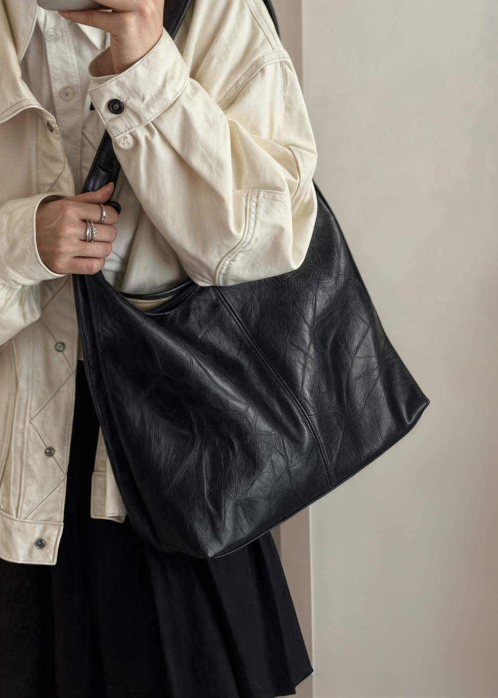 Fiona - Distressed Tote