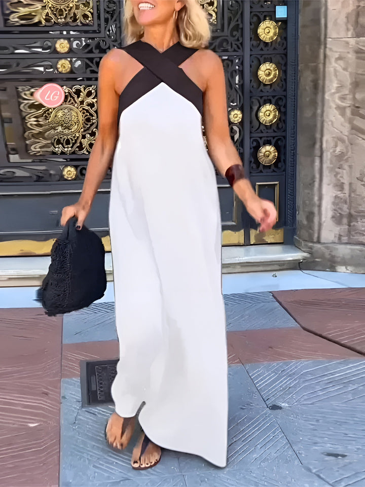 Delphine | Cross-Over Dress