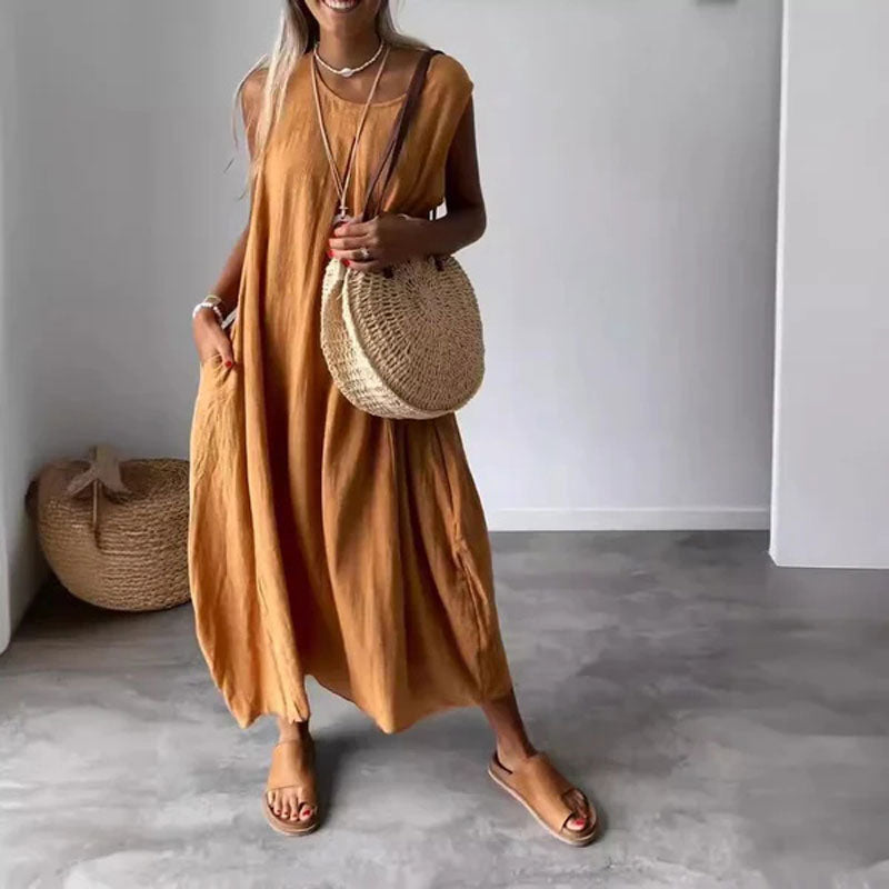 Fabienne | Casual Summer Dress with Pocket Detail