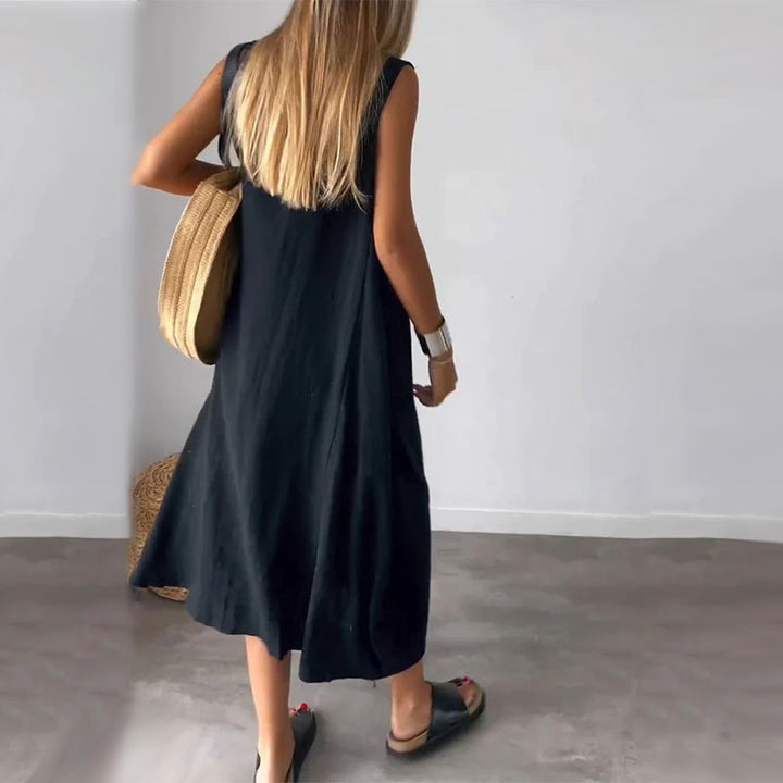 Fabienne | Casual Summer Dress with Pocket Detail