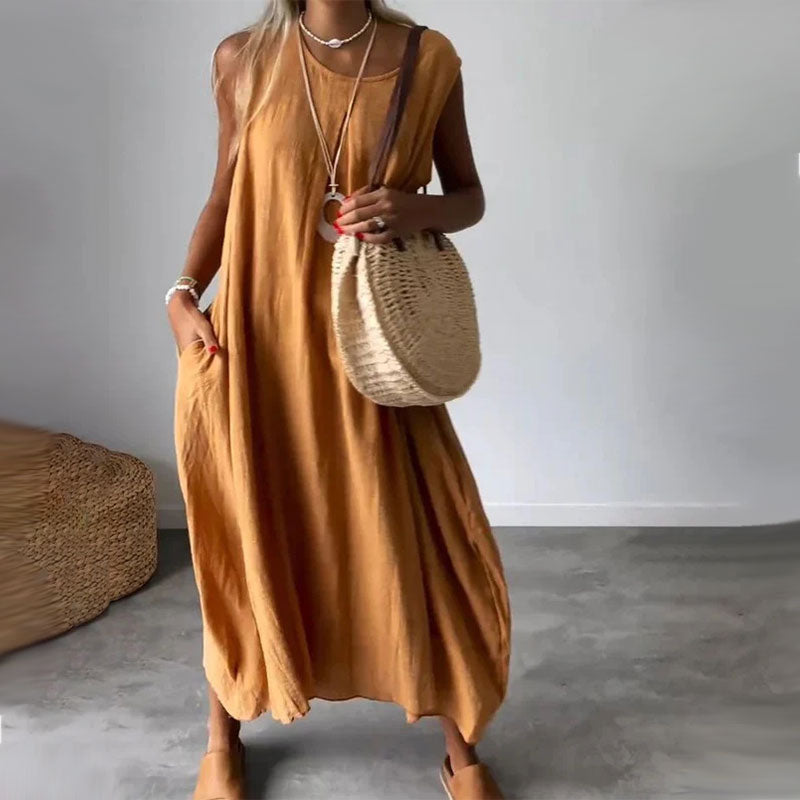Fabienne | Casual Summer Dress with Pocket Detail