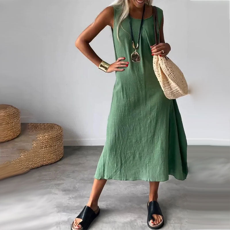 Fabienne | Casual Summer Dress with Pocket Detail